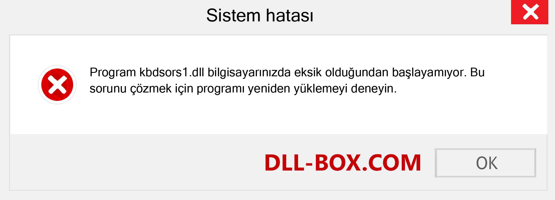 kbdsors1.dll dosyası eksik mi? Windows 7, 8, 10 için İndirin - Windows'ta kbdsors1 dll Eksik Hatasını Düzeltin, fotoğraflar, resimler